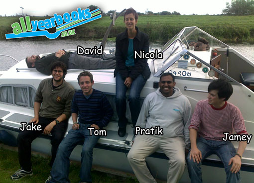 The AllYearbooks team's boat cruise