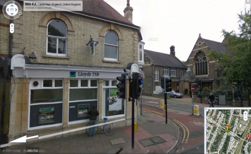 Our yearbook office on Google Street View