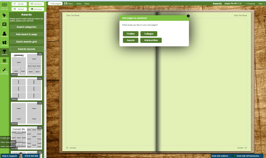 Navigating the page&nbsp;designer