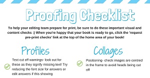 Proofing and print&nbsp;preparations!