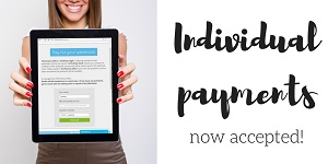Individual payments now&nbsp;live!